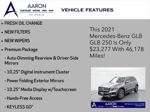 2021 Mercedes-Benz GLB 250 Base