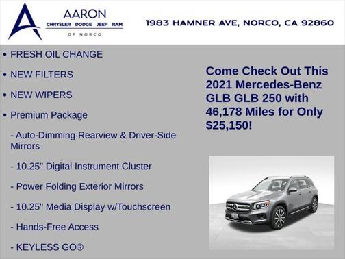 2021 Mercedes-Benz GLB 250 Base