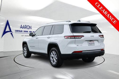 Bright White Clearcoat 2022 Jeep Grand Cherokee L Limited