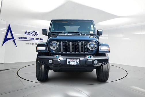 Black Clearcoat 2024 Jeep Wrangler 4xe Sport S