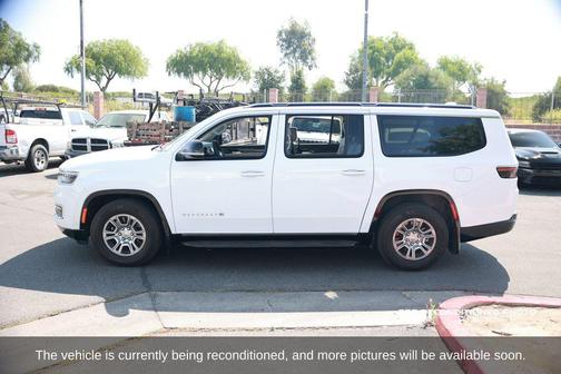 Bright White Clearcoat 2023 Jeep Wagoneer L Series I 4x4