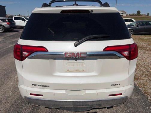 White Frost Tricoat 2018 GMC Acadia Denali