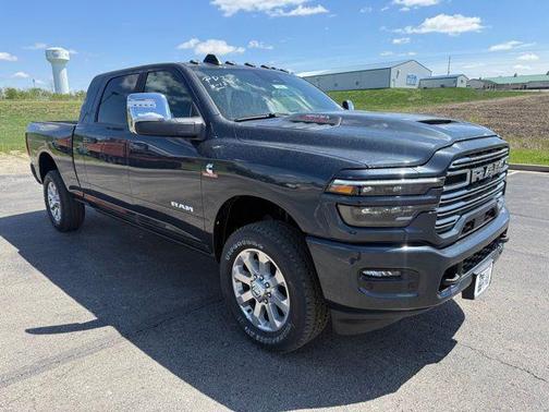Forged Blue Metallic 2026 RAM 3500 Laramie Mega Cab 4x4 6'4' Box
