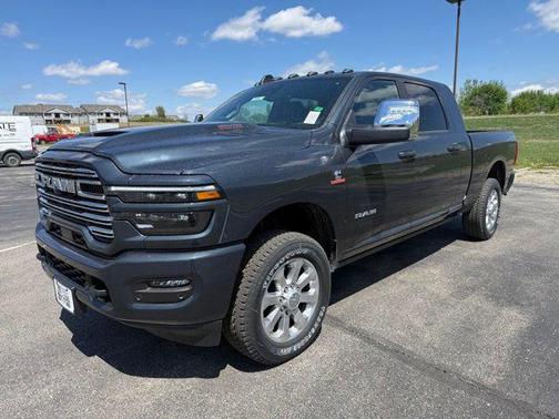 Forged Blue Metallic 2026 RAM 3500 Laramie Mega Cab 4x4 6'4' Box