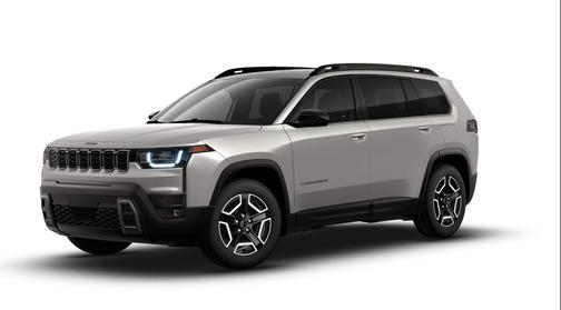 Sting-Gray Clear-Coat Exterior Paint 2026 Jeep Cherokee Laredo 4x4