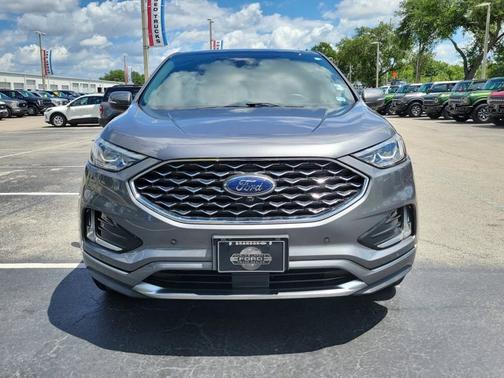 CARBONIZED GRAY 2024 Ford Edge TITANIUM