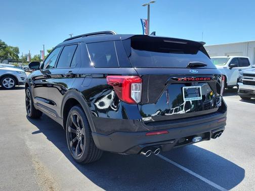 AGATE BLACK METALLIC 2023 Ford Explorer ST