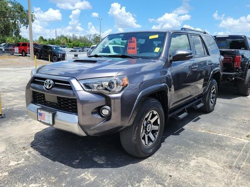 Gray 2021 Toyota 4Runner TRD OFF ROAD PREMIUM