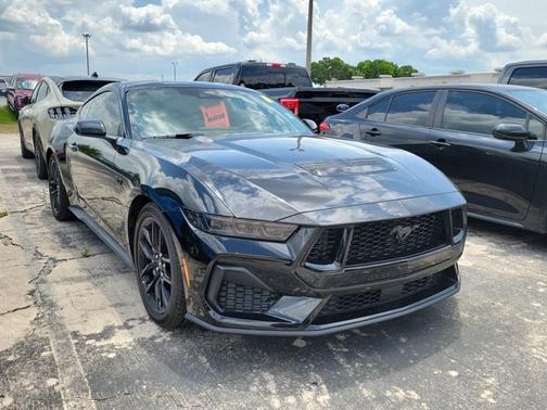 SHADOW BLACK 2025 Ford Mustang GT