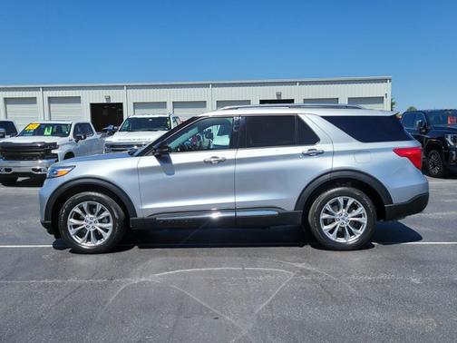 ICONIC SILVER METALLIC 2023 Ford Explorer LIMITED