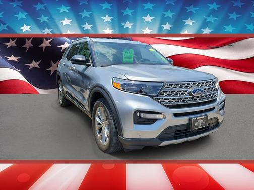 ICONIC SILVER METALLIC 2023 Ford Explorer LIMITED