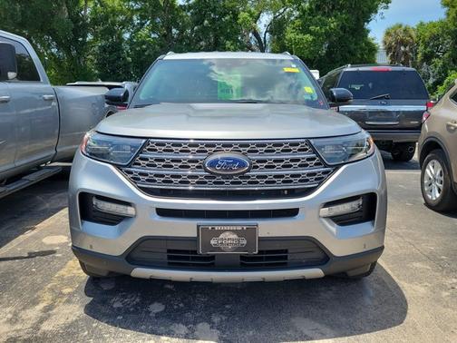 ICONIC SILVER METALLIC 2023 Ford Explorer LIMITED
