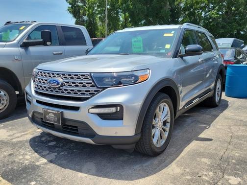ICONIC SILVER METALLIC 2023 Ford Explorer LIMITED