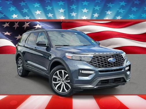 STONE BLUE METALLIC 2022 Ford Explorer ST-LINE