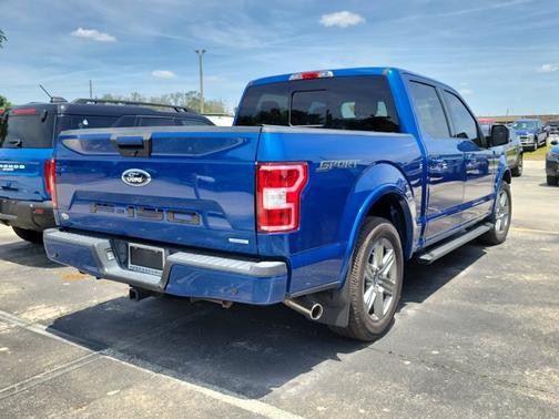 LIGHTNING BLUE 2018 Ford F-150 XLT