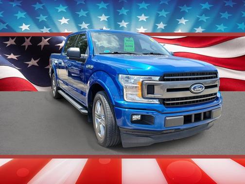 LIGHTNING BLUE 2018 Ford F-150 XLT