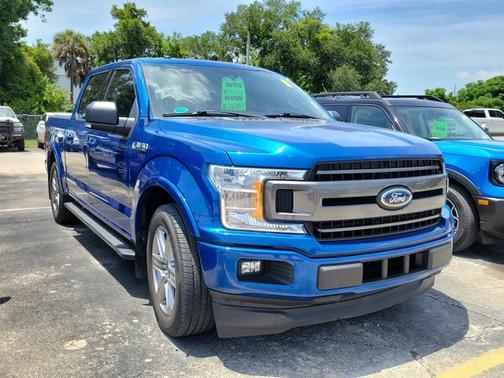 LIGHTNING BLUE 2018 Ford F-150 XLT