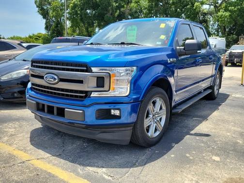 LIGHTNING BLUE 2018 Ford F-150 XLT