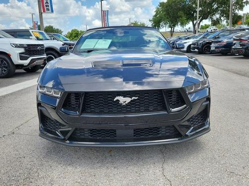 SHADOW BLACK 2025 Ford Mustang GT PREMIUM