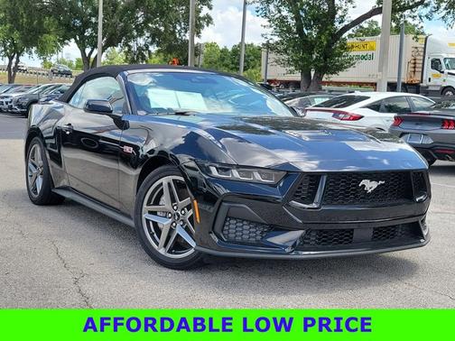 SHADOW BLACK 2025 Ford Mustang GT PREMIUM