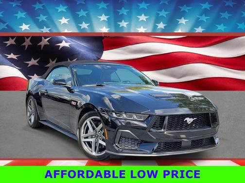 SHADOW BLACK 2025 Ford Mustang GT PREMIUM