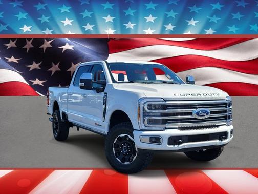 STAR WHITE 2025 Ford F-250 PLATINUM