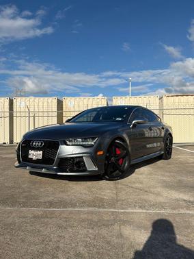 Daytona Gray Pearl Effect 2017 Audi RS 7 4.0T Prestige