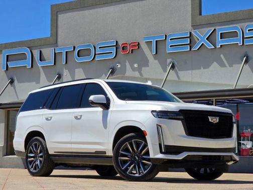 Crystal White Tricoat 2021 Cadillac Escalade Sport Platinum