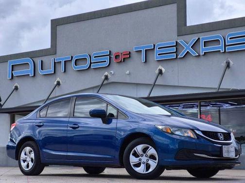 Dyno Blue Pearl 2015 Honda Civic LX