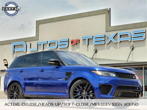 2017 Land Rover Range Rover Sport 5.0L Supercharged SVR
