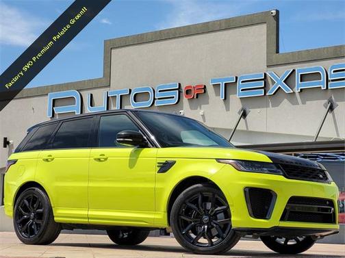 2021 Land Rover Range Rover Sport SVR