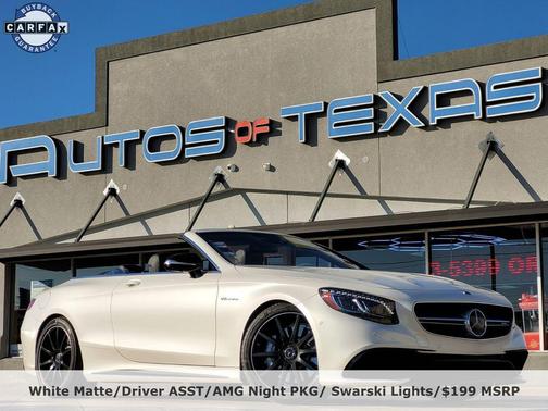 2017 Mercedes-Benz AMG S 63 4MATIC