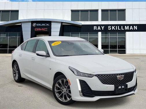 Summit White 2024 Cadillac CT5 Premium Luxury AWD