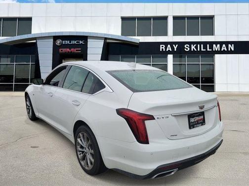 Summit White 2024 Cadillac CT5 Premium Luxury AWD