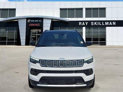 Bright White Clearcoat 2025 Jeep Compass Limited