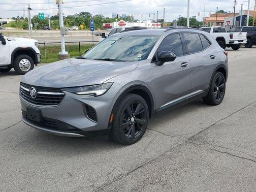 Satin Steel Gray Metallic 2021 Buick Envision Preferred