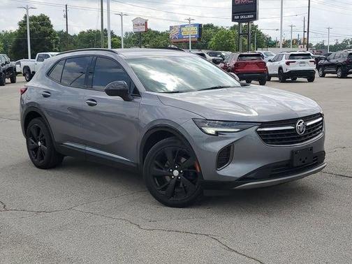 Satin Steel Gray Metallic 2021 Buick Envision Preferred