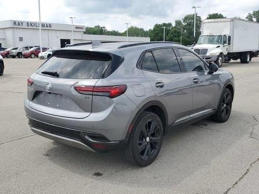 Satin Steel Gray Metallic 2021 Buick Envision Preferred
