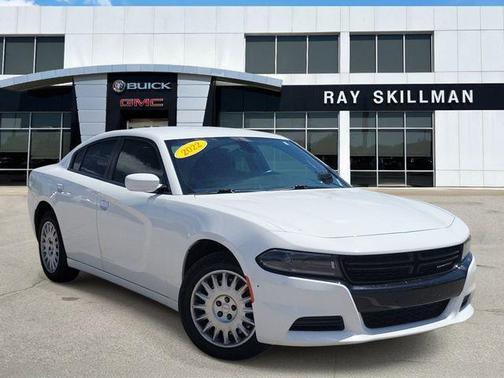 White 2022 Dodge Charger Police