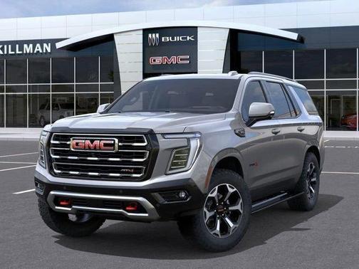 Gray 2026 GMC Yukon AT4