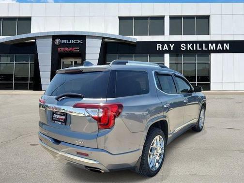Steel Metallic 2021 GMC Acadia Denali