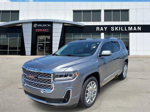 Steel Metallic 2021 GMC Acadia Denali