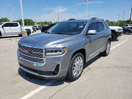 Steel Metallic 2021 GMC Acadia Denali