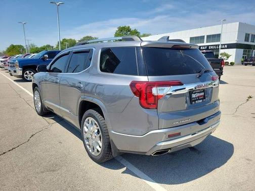 Steel Metallic 2021 GMC Acadia Denali