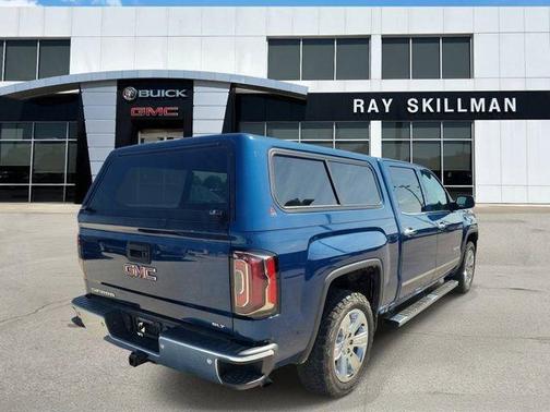Blue Metallic 2017 GMC Sierra 1500 SLT