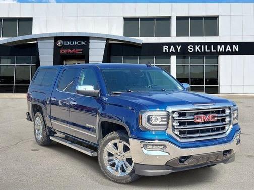 Blue Metallic 2017 GMC Sierra 1500 SLT