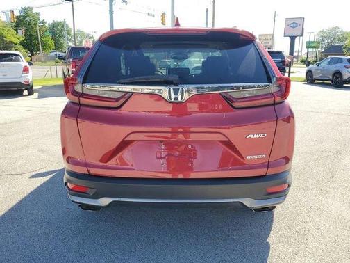 Red 2022 Honda CR-V Touring