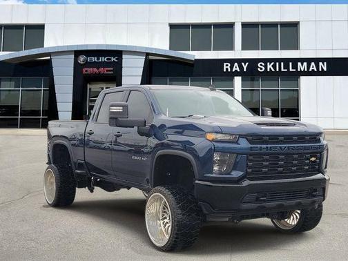 Blue Metallic 2022 Chevrolet Silverado 2500 Custom