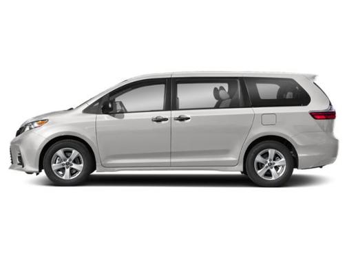 Super White 2020 Toyota Sienna LE