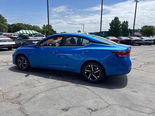 Electric Blue Metallic 2024 Nissan Sentra SV